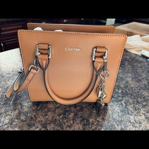 Calvin Klein Crossbody Purse and Charm